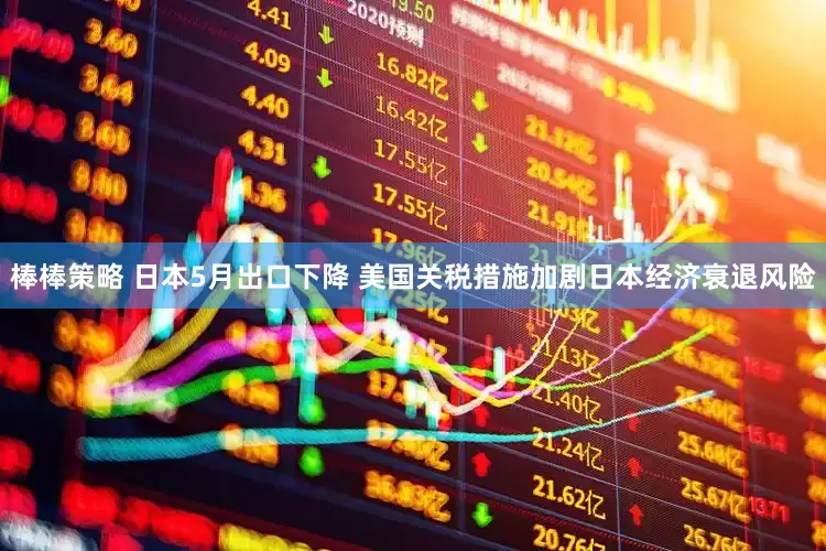 棒棒策略 日本5月出口下降 美国关税措施加剧日本经济衰退风险