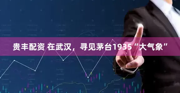 贵丰配资 在武汉，寻见茅台1935“大气象”