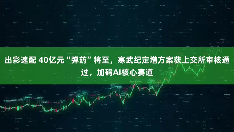出彩速配 40亿元“弹药”将至，寒武纪定增方案获上交所审核通过，加码AI核心赛道